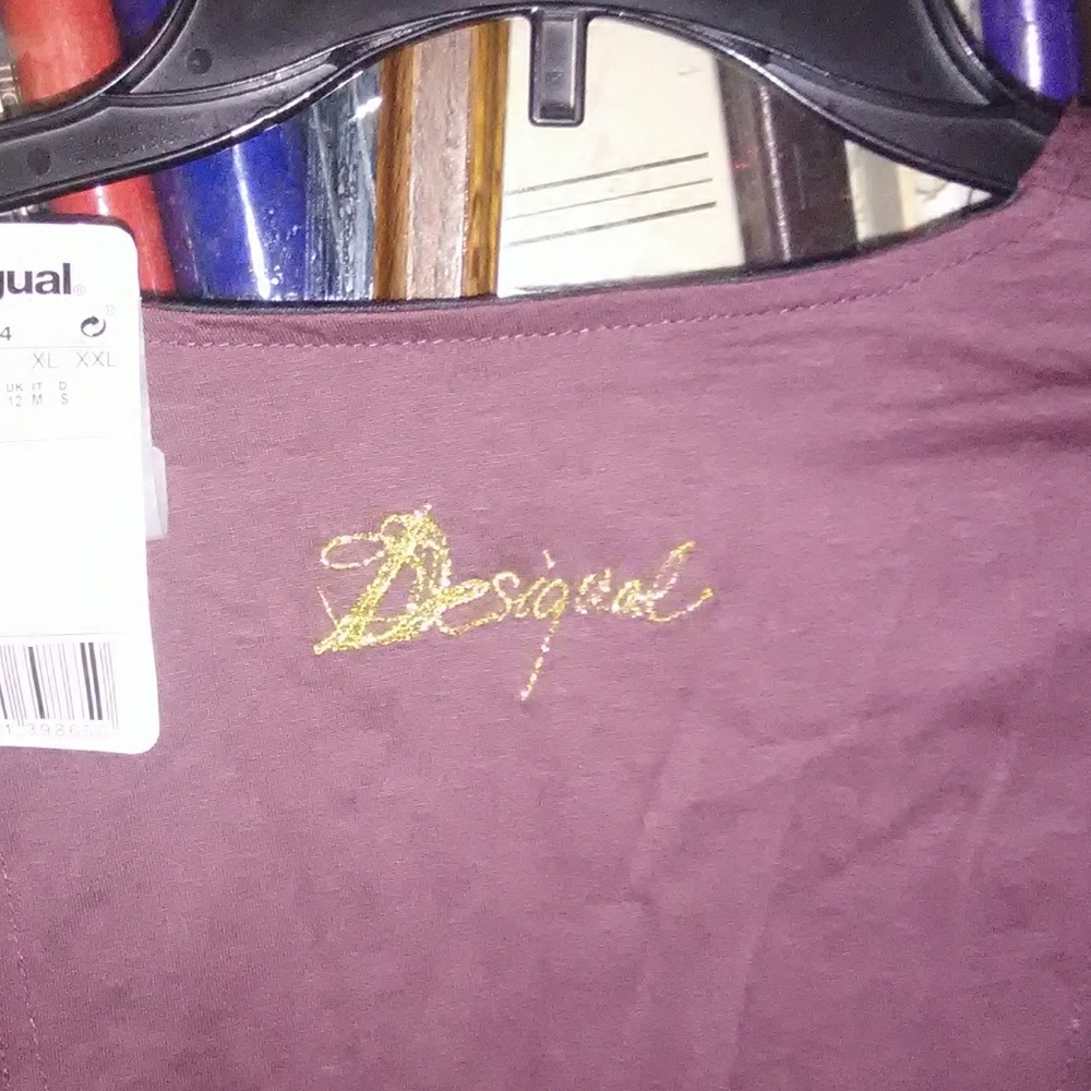 Brand new desigual top with rim stones - Picture 3 of 3